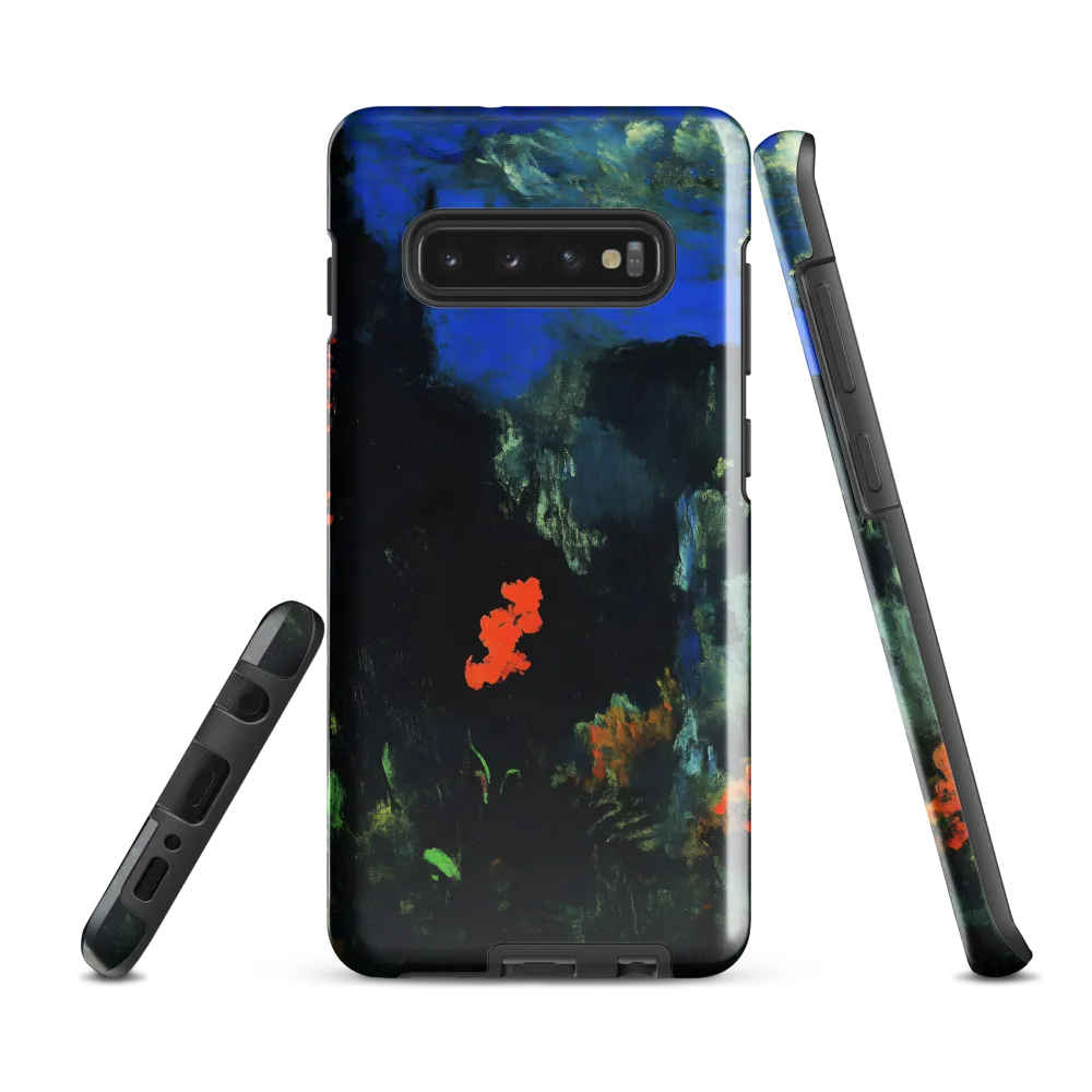 Serene Landscape in Bloom | Phone Case |  S10 Plus | Tough Case | Glossy