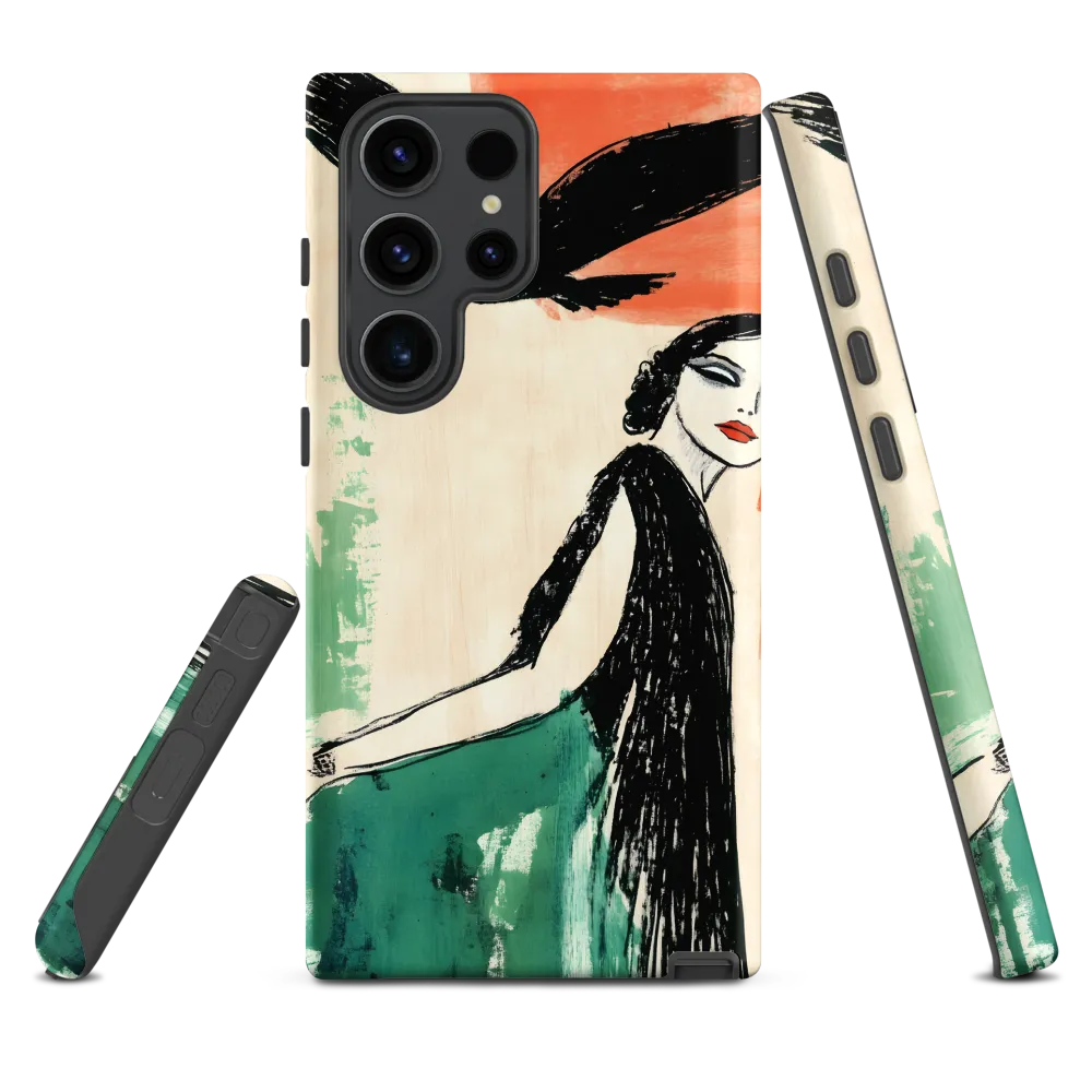 Elegance in Flight | Phone Case |  S23 Ultra | Tough Case | Matte