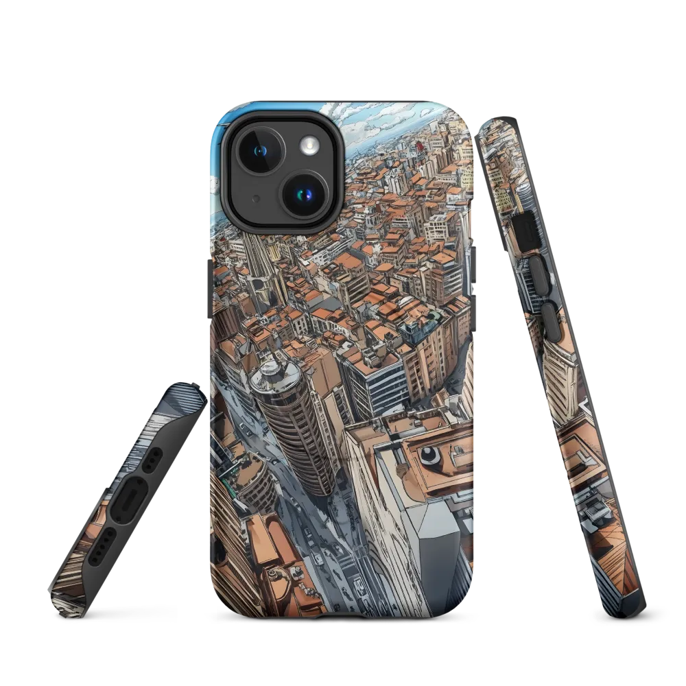 Aerial Symphony of Urban Life