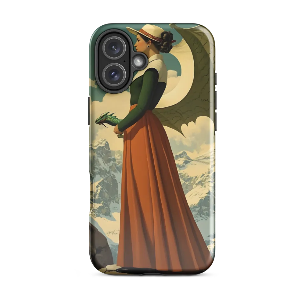 Mystic Harmony: The Dragon Keeper | Phone Case |  16 Plus | Tough Case | Glossy