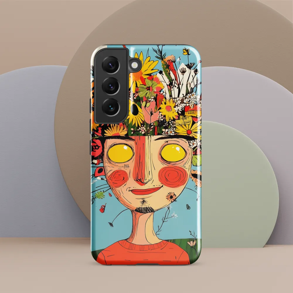 Whimsical Bloom | Phone Case |  S22 | Tough Case | Glossy