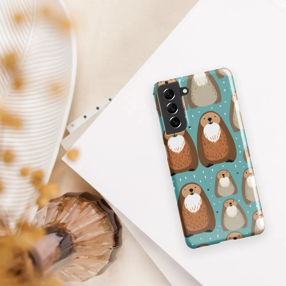 Whimsical Otter Pattern