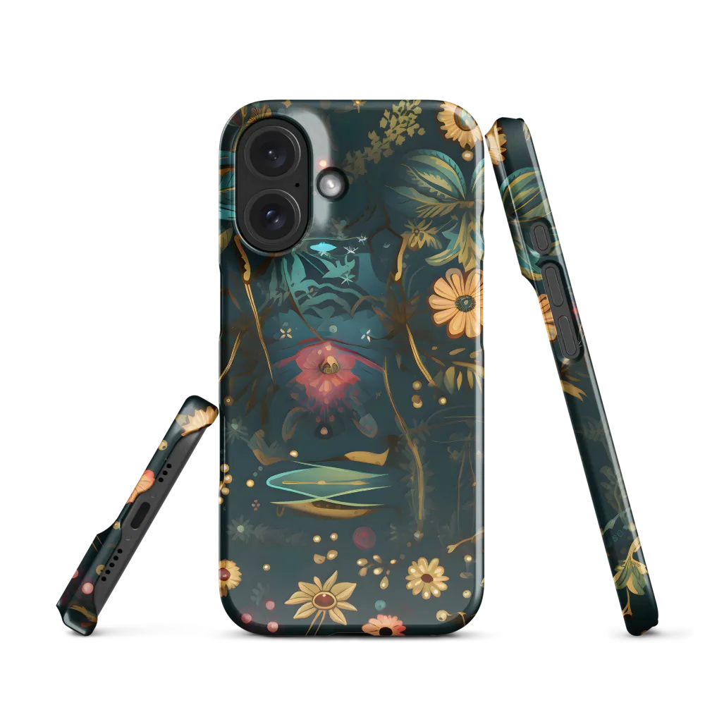 Whimsy in Flora: An Art Nouveau Journey | Phone Case