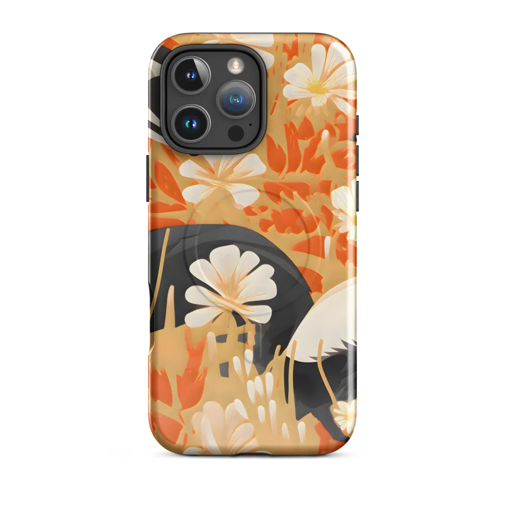 Whimsical Badgers in Bloom