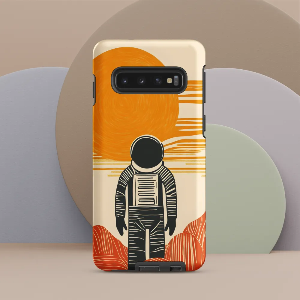 Contemplation on a Distant World | Phone Case |  S10 | Tough Case | Matte