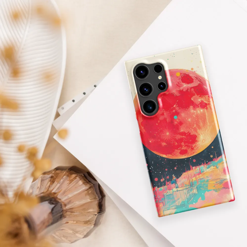 Crimson Dreams: A Lunar Exploration