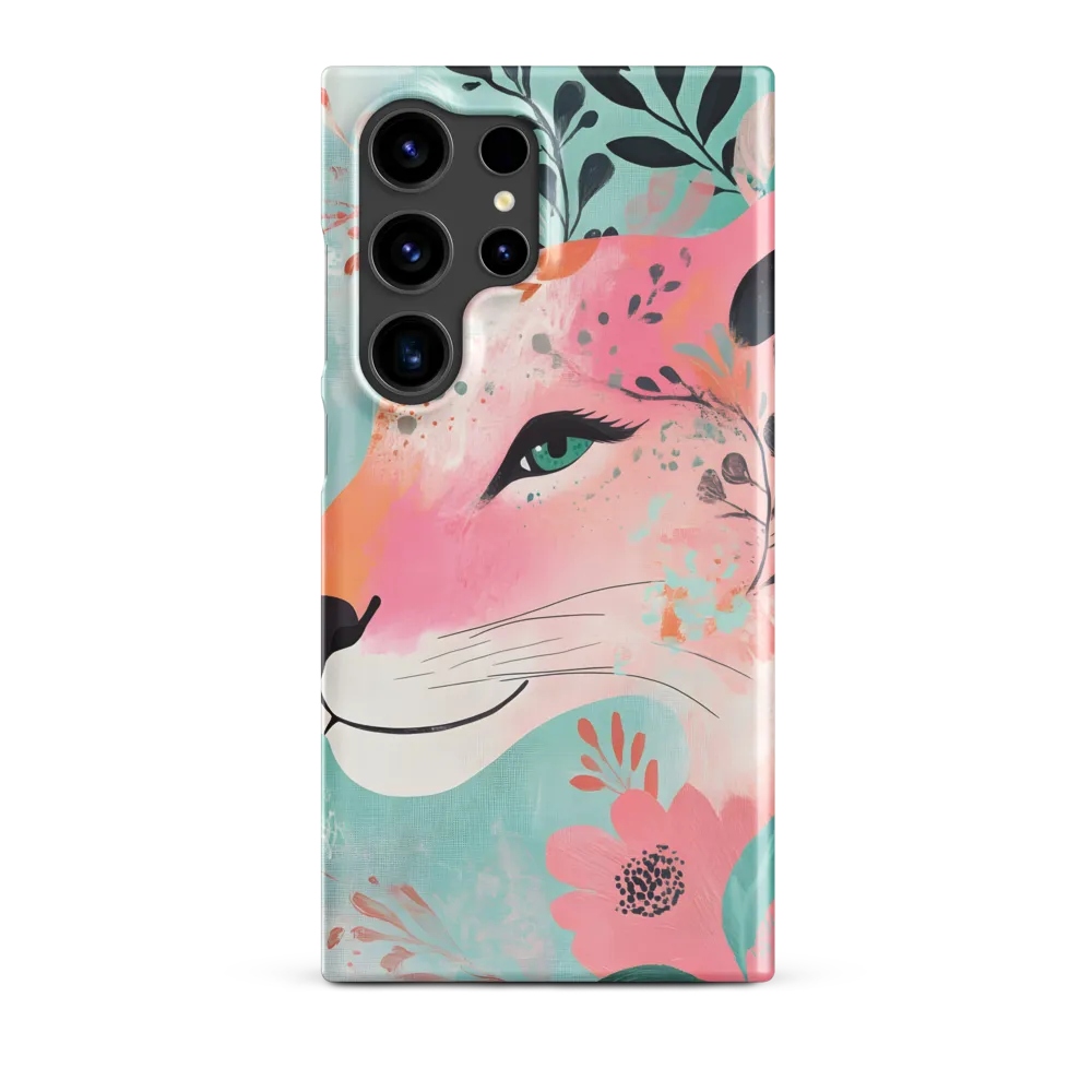 Whimsical Majesty: A Floral Lion
