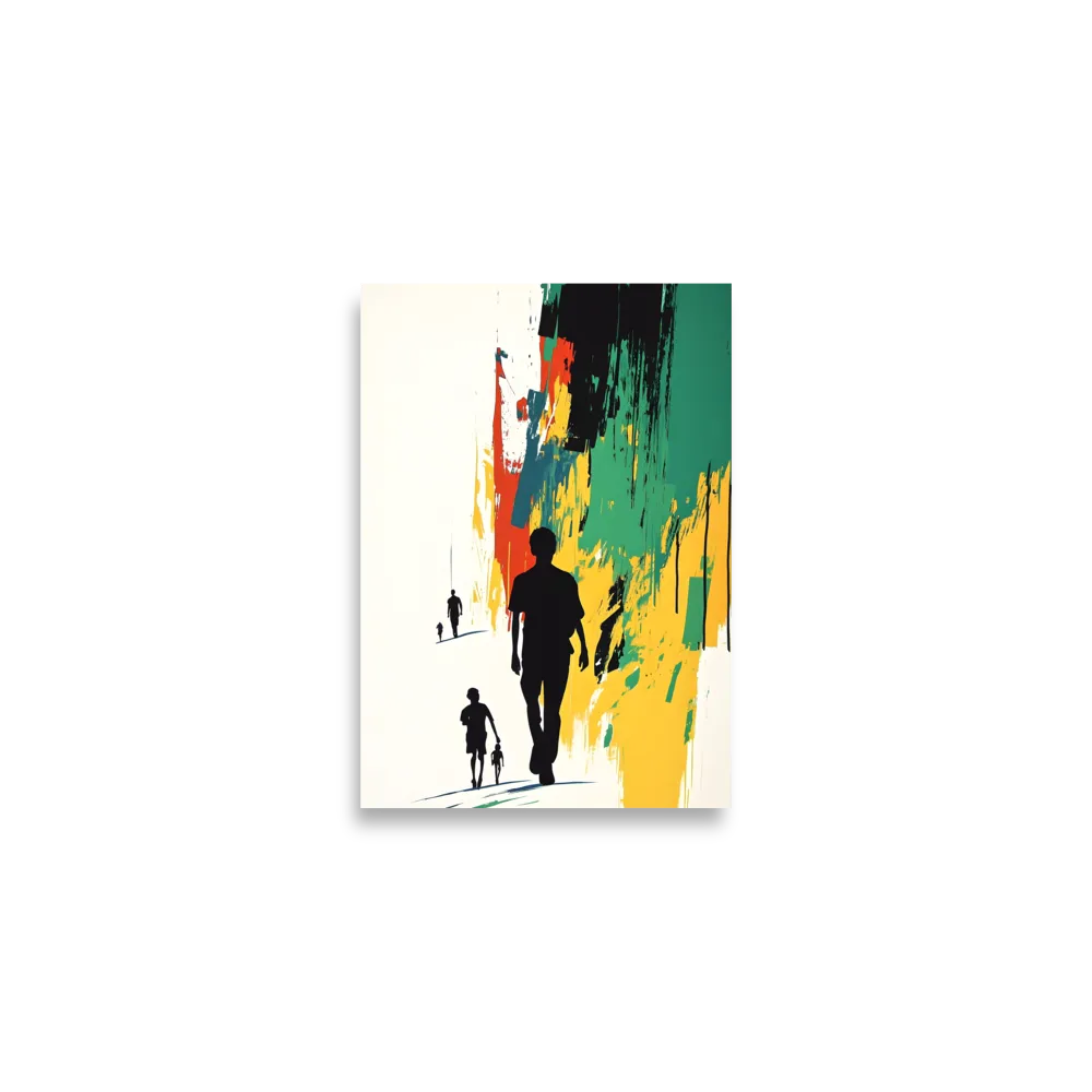 Journey of Silhouettes | Poster | A2 (16.5″×23.3″)