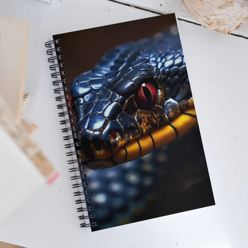 The Serpent's Gaze | Spiral Notebook