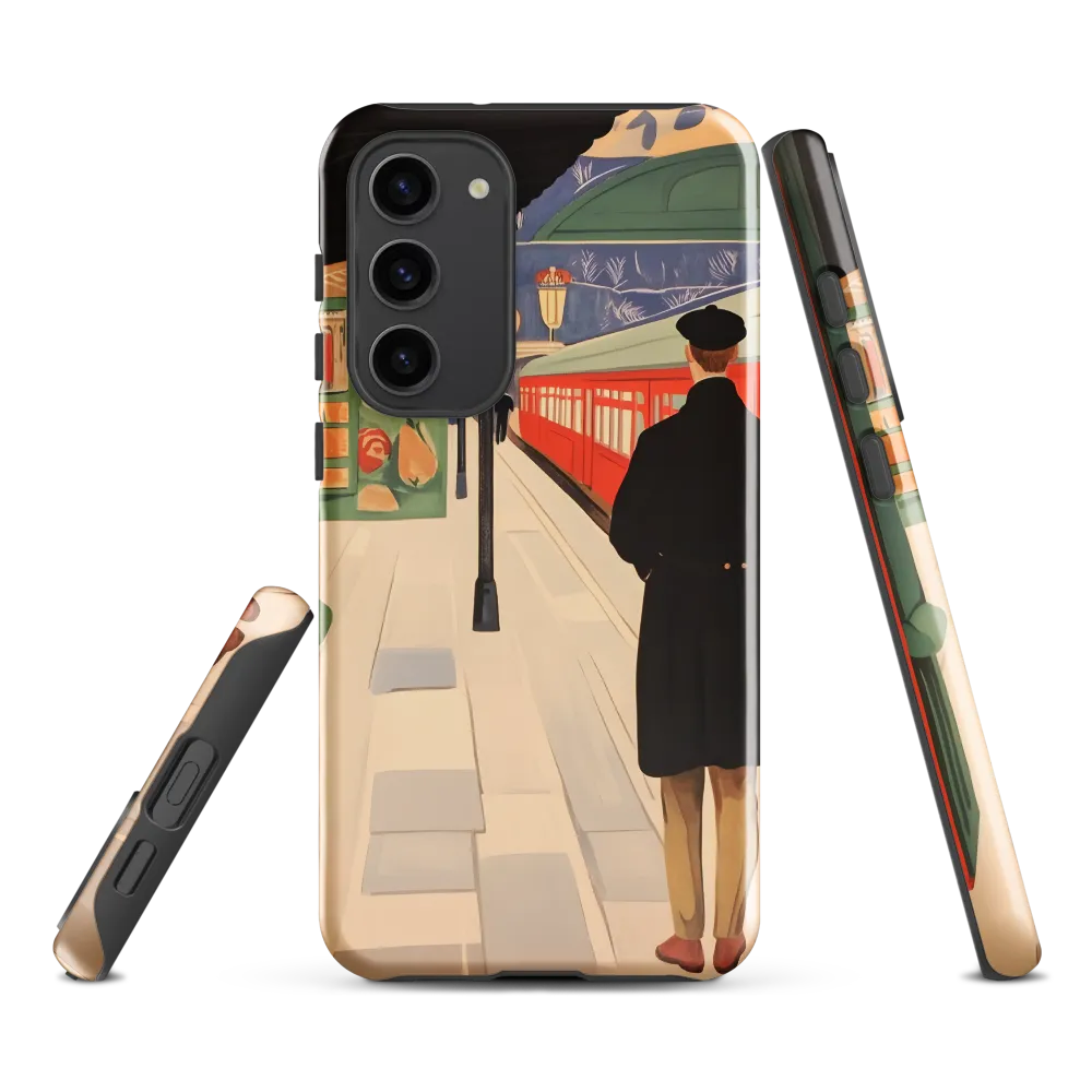A Moment at the Station | Phone Case |  S23 Plus | Tough Case | Glossy