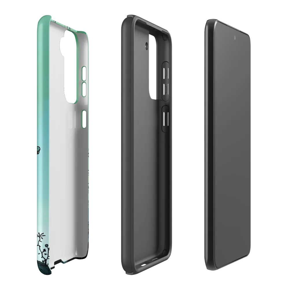 The Techno-Guardian of Nature | Phone Case |  S21 Plus | Tough Case | Matte