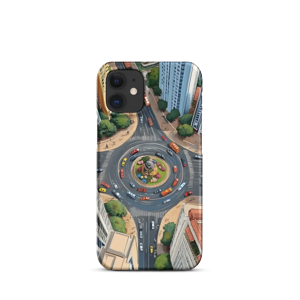 Urban Symphony: Aerial Vision of City Life
