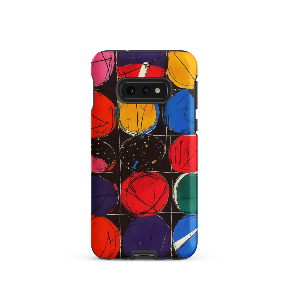 Colorful Circles in Abstract Harmony