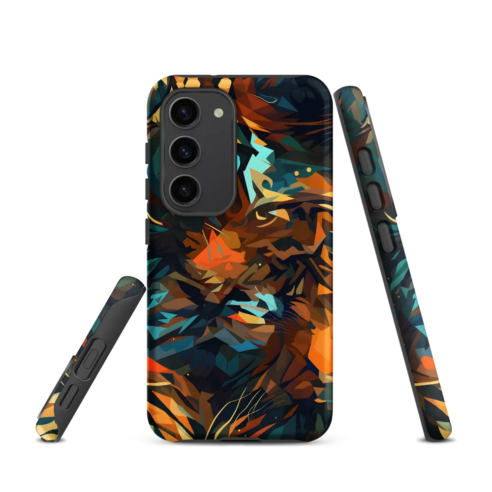 Wild Symphony: Abstract Tigers