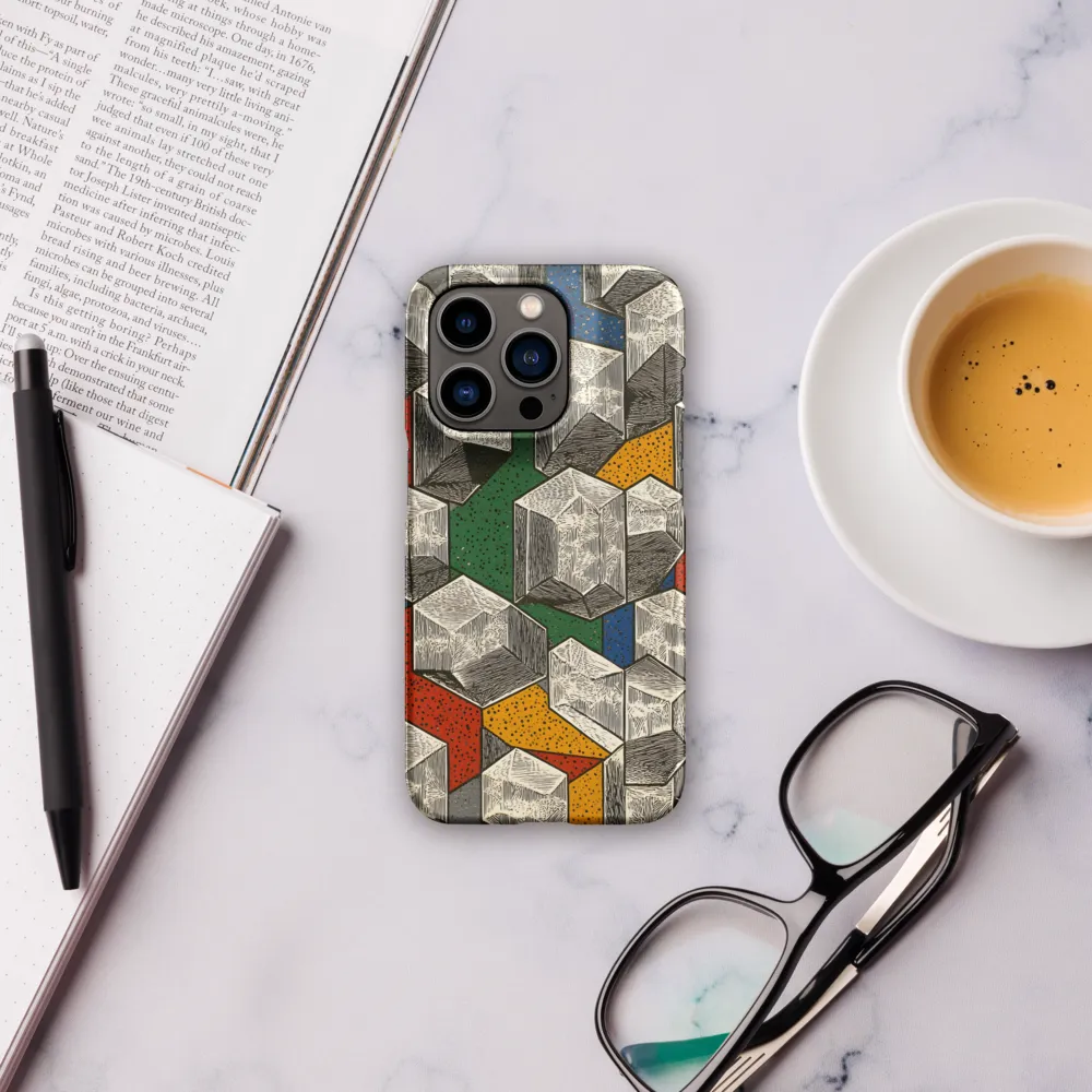 Cubic Dynamics | Phone Case |  14 Pro | Snap Case | Matte
