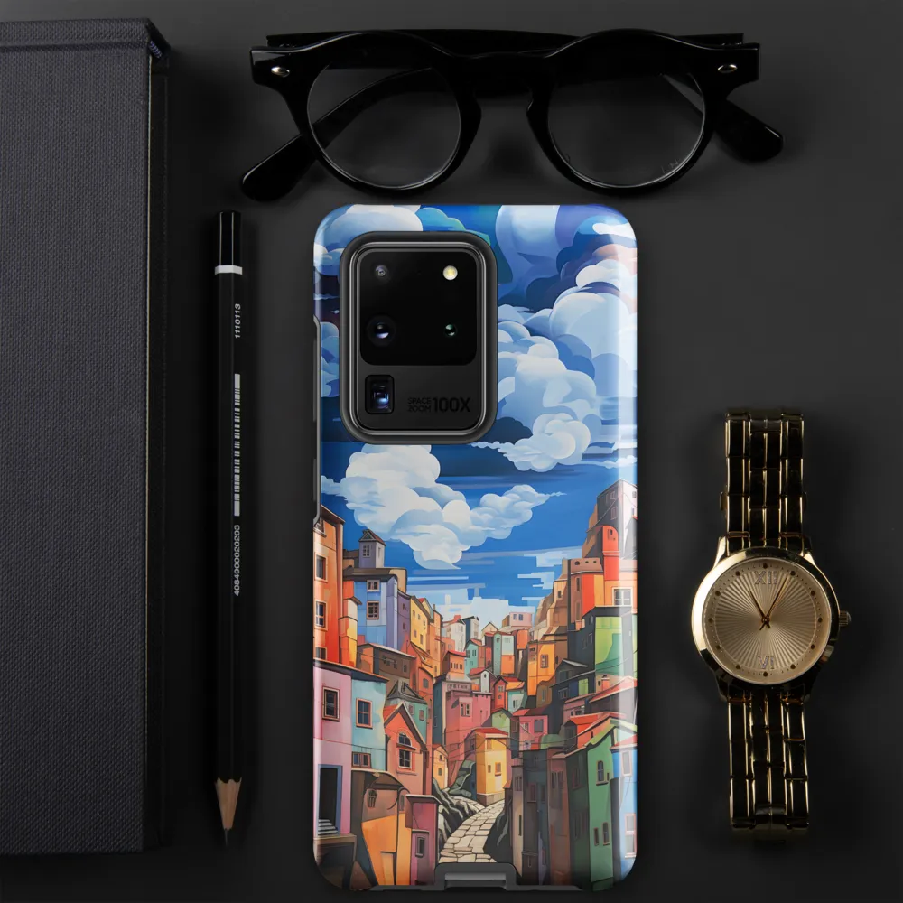 Whimsical Heights: A Vibrant Cityscape