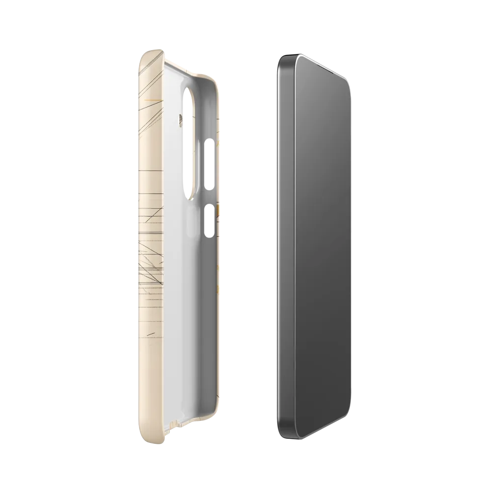 Abstract Profile: A Minimalist Exploration | Phone Case |  S24 | Snap Case | Matte