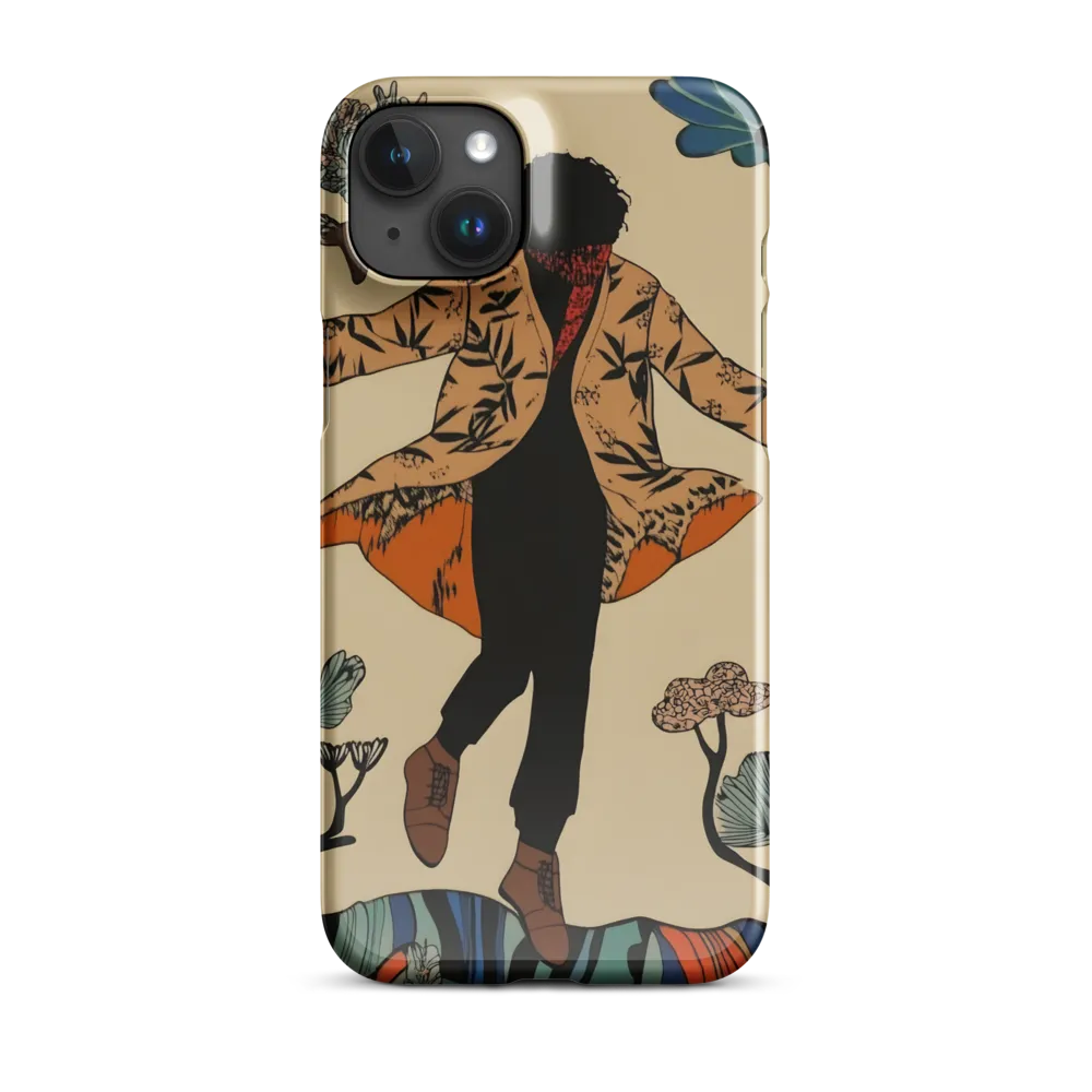 In Full Bloom: Embracing Nature's Whimsy | Phone Case |  15 Plus | Snap Case | Glossy