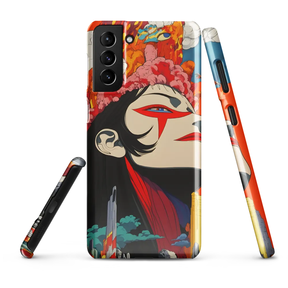 Eruption of Power | Phone Case |  S21 Plus | Snap Case | Glossy
