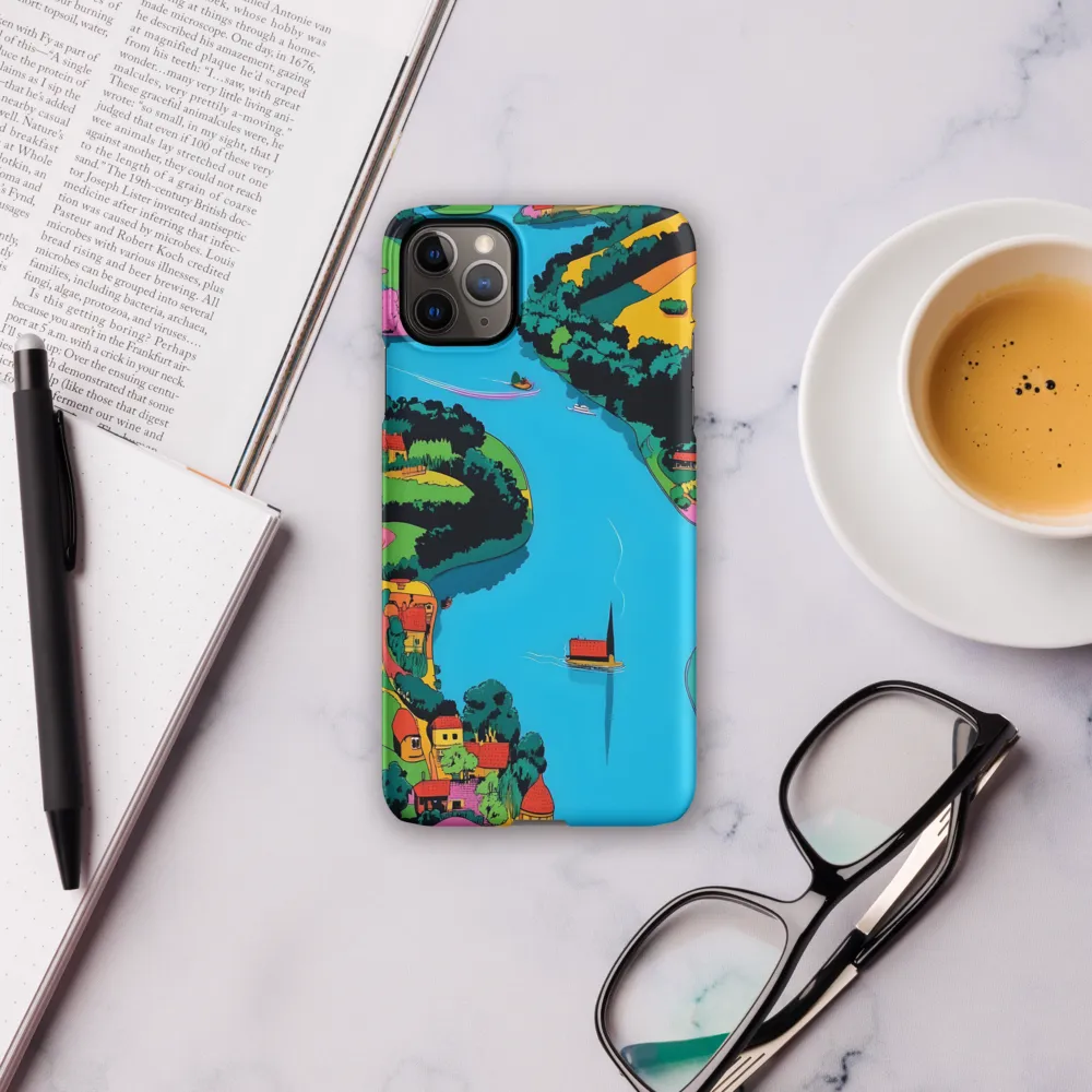 Whimsical River Landscape