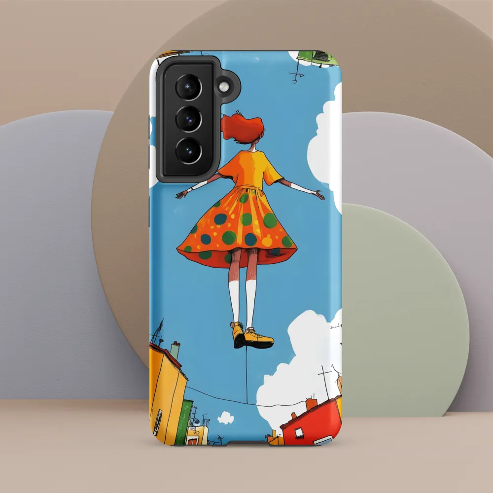 Floating Dreams in a Colorful Sky