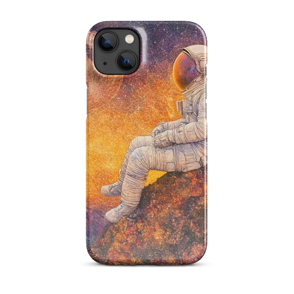Cosmic Contemplation | Phone Case |  14 Plus | Snap Case | Glossy