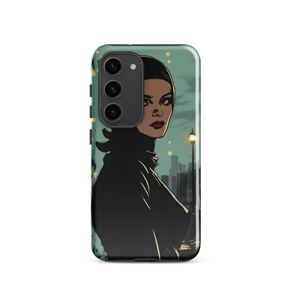 Shadows of Intrigue | Phone Case |  S23 | Tough Case | Glossy