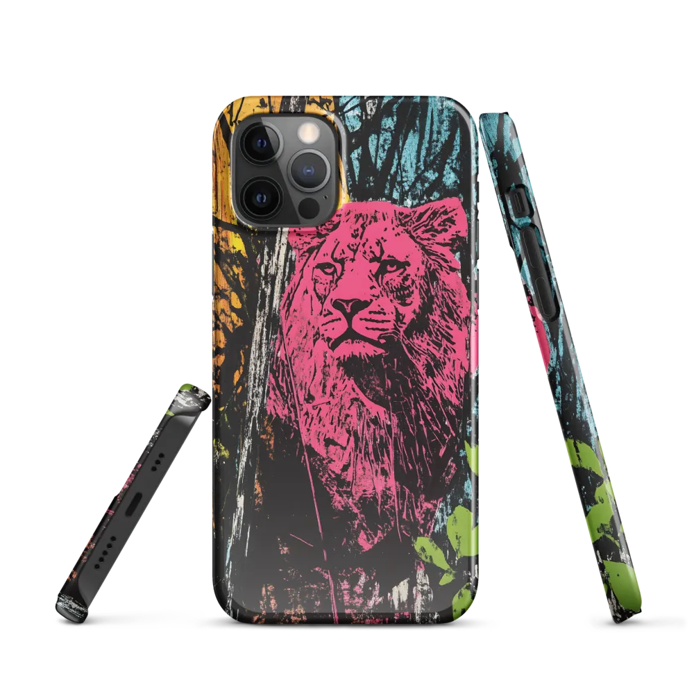 Fierce Vibrance: The Pink Lion