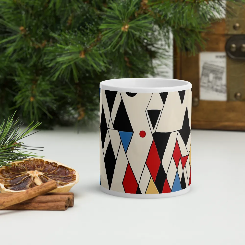 Dynamic Geometric Symphony | Mugs | Multiple Sizes & Colors