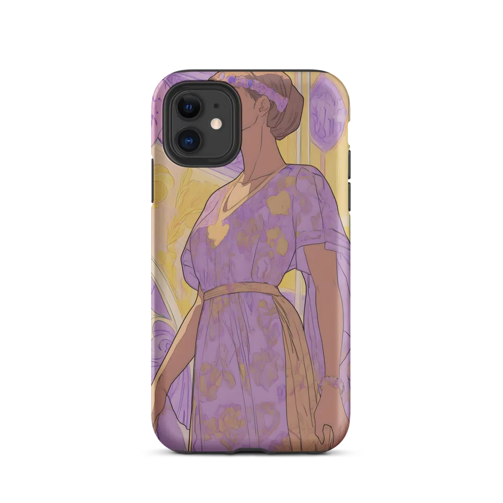Elegance in Floral Harmony | Phone Case |  11 | Tough Case | Matte