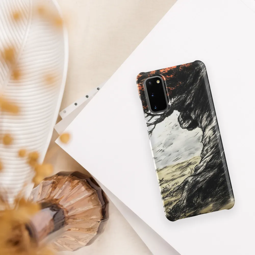 Whispers of Solitude | Phone Case |  S20 | Snap Case | Matte