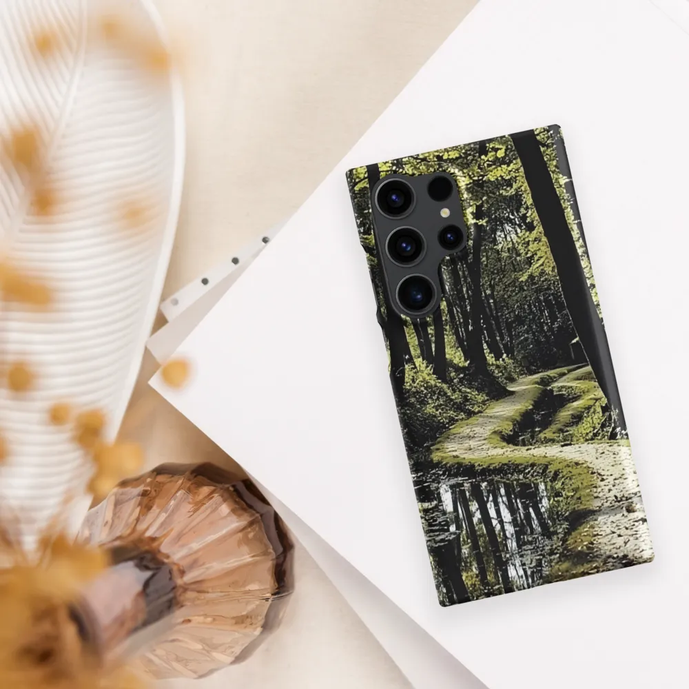 Whispers of the Forest Path | Phone Case |  S23 Ultra | Snap Case | Matte