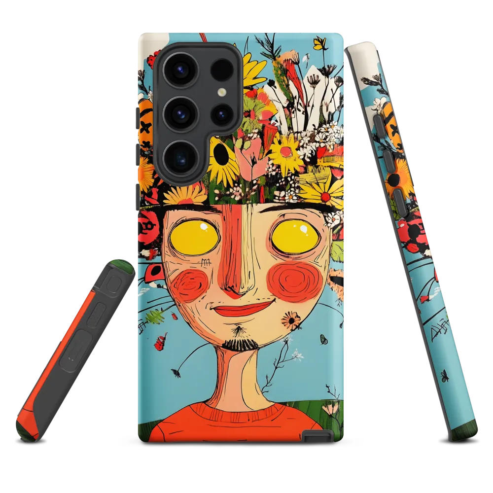 Whimsical Bloom | Phone Case |  S23 Ultra | Tough Case | Matte