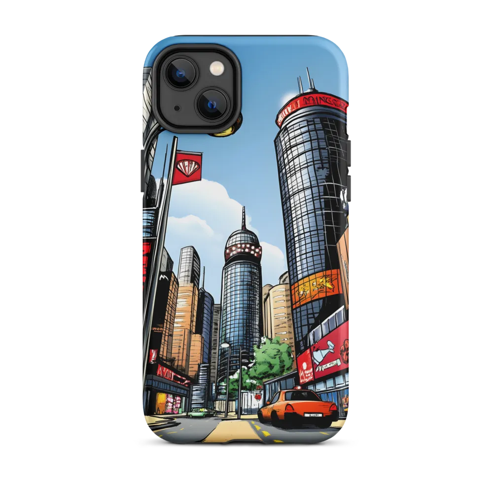 Urban Pulse: A Comic Cityscape