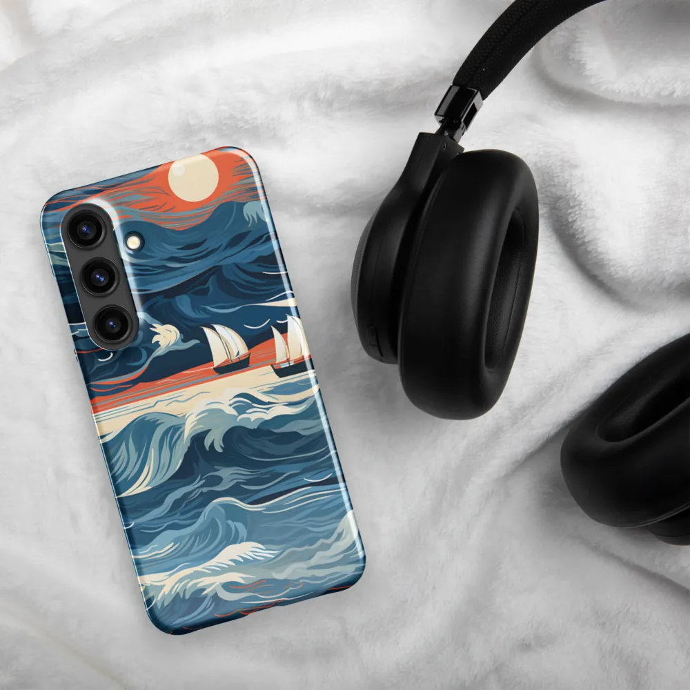 Ocean Whispers: A Voyage at Dusk