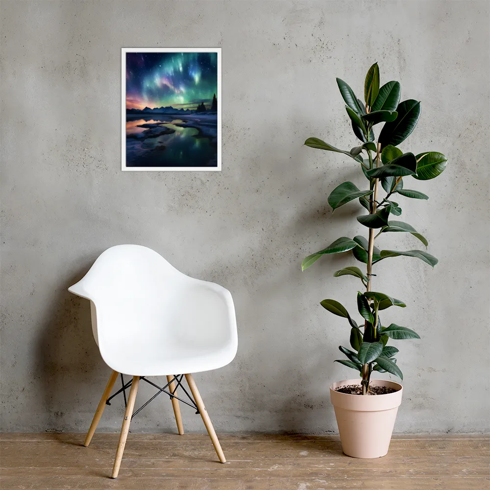 Ethereal Aurora: A Night Under the Stars