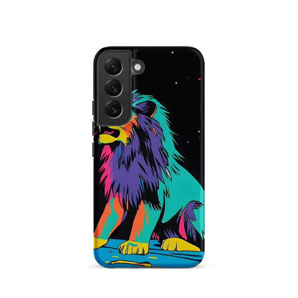 Roaring Colors: The Neon Lion
