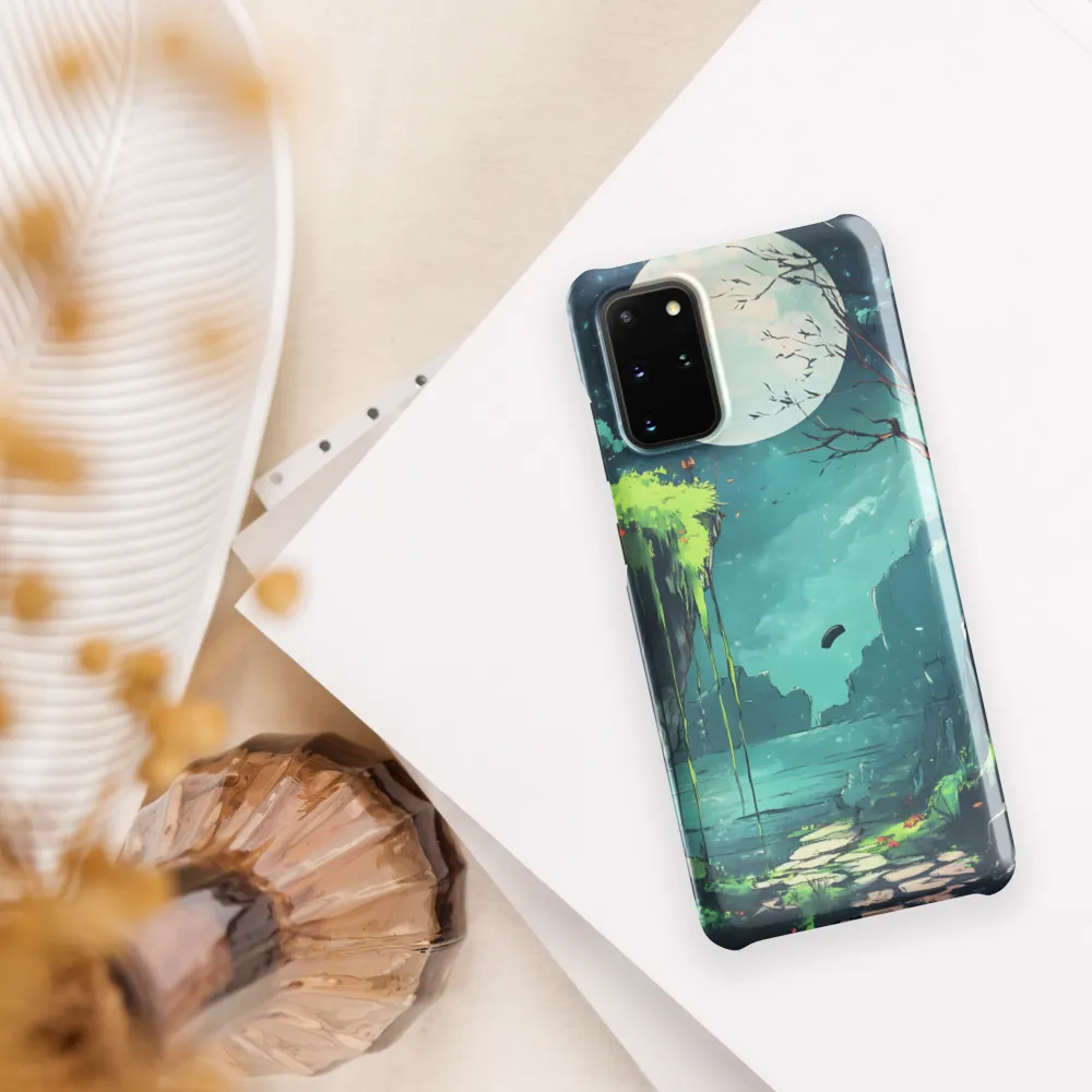Moonlit Serenity: A Fantastical Landscape