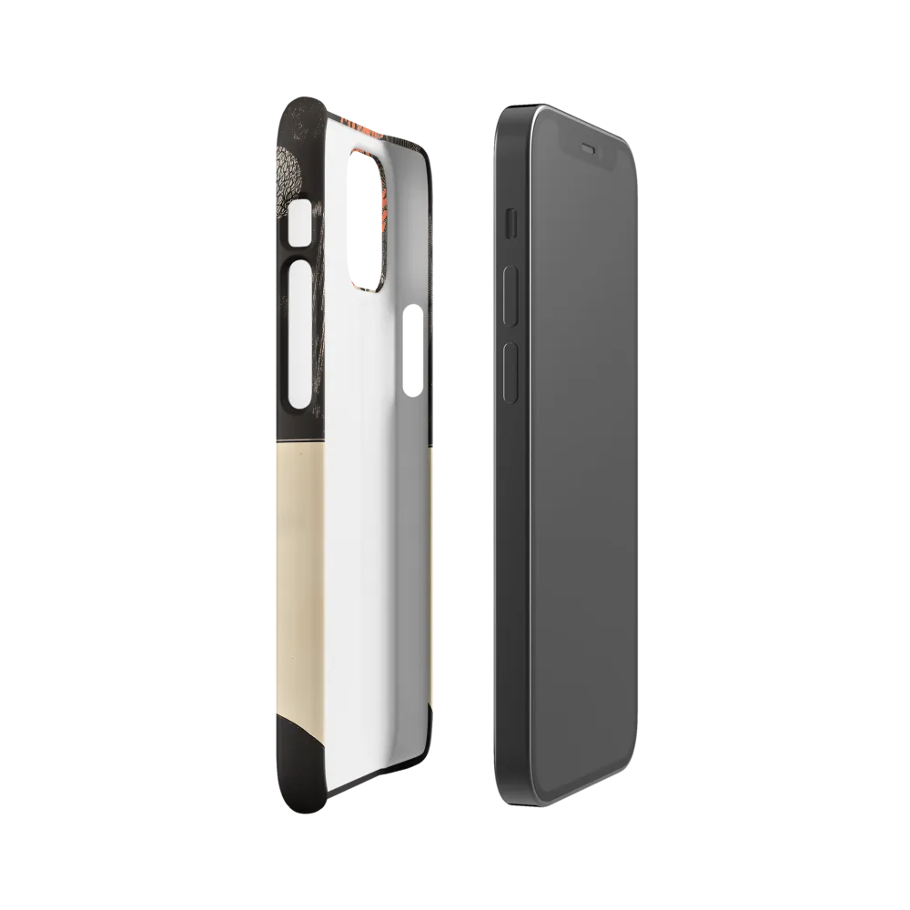 Coral Thoughts | Phone Case |  12 Mini | Snap Case | Matte