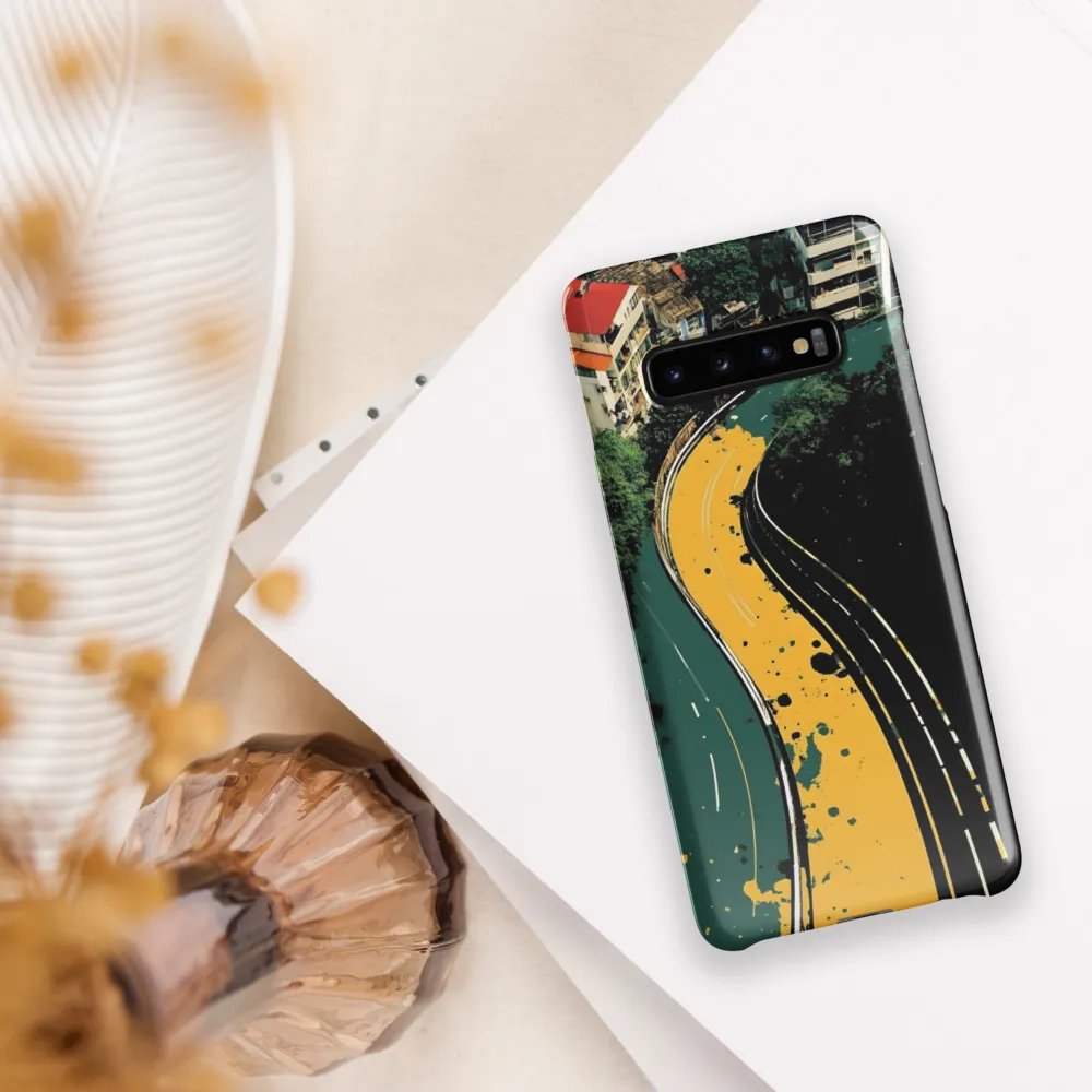 Fluidity in Urban Color | Phone Case |  S10 Plus | Snap Case | Glossy