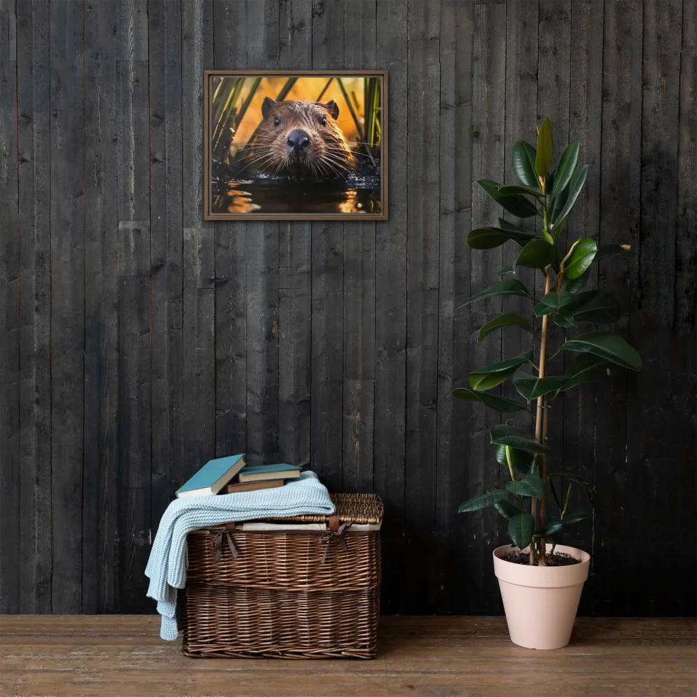 Beaver Serenity: A Natural Portrait