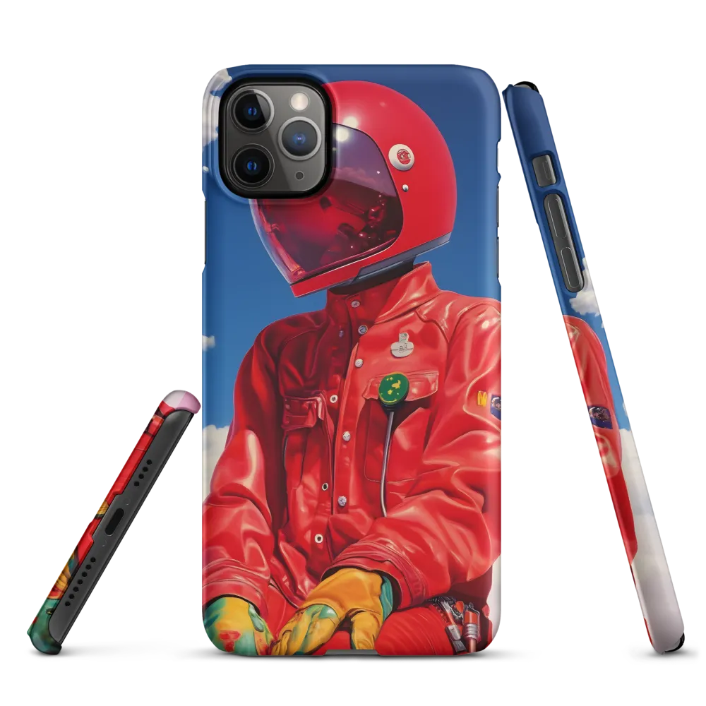 Astronaut in Crimson