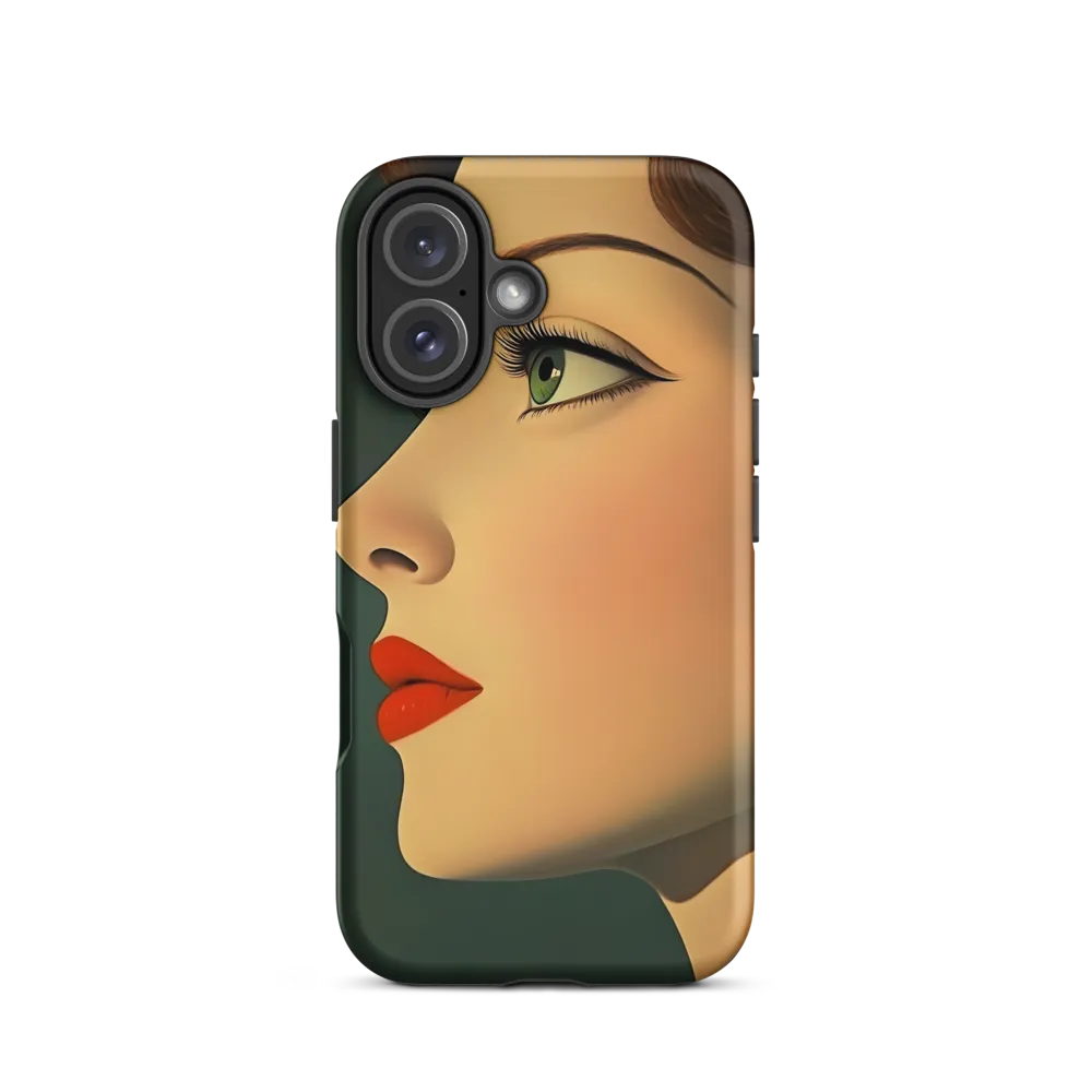 Elegance in Profile | Phone Case |  16 | Tough Case | Matte