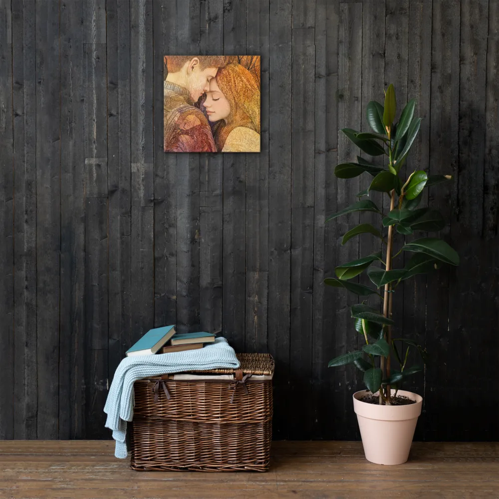 Embrace of Autumn | Thin Canvas | 16″×16″