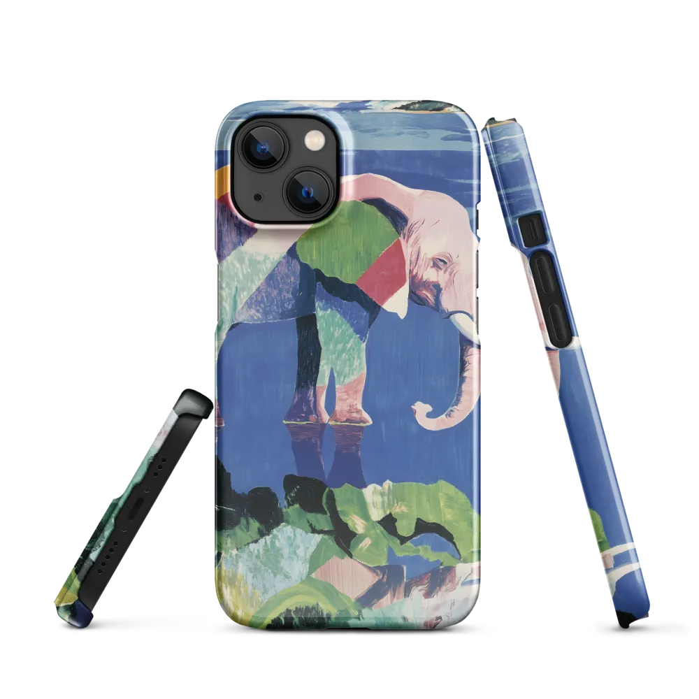 Serenity in Color: The Elephants of Reflection