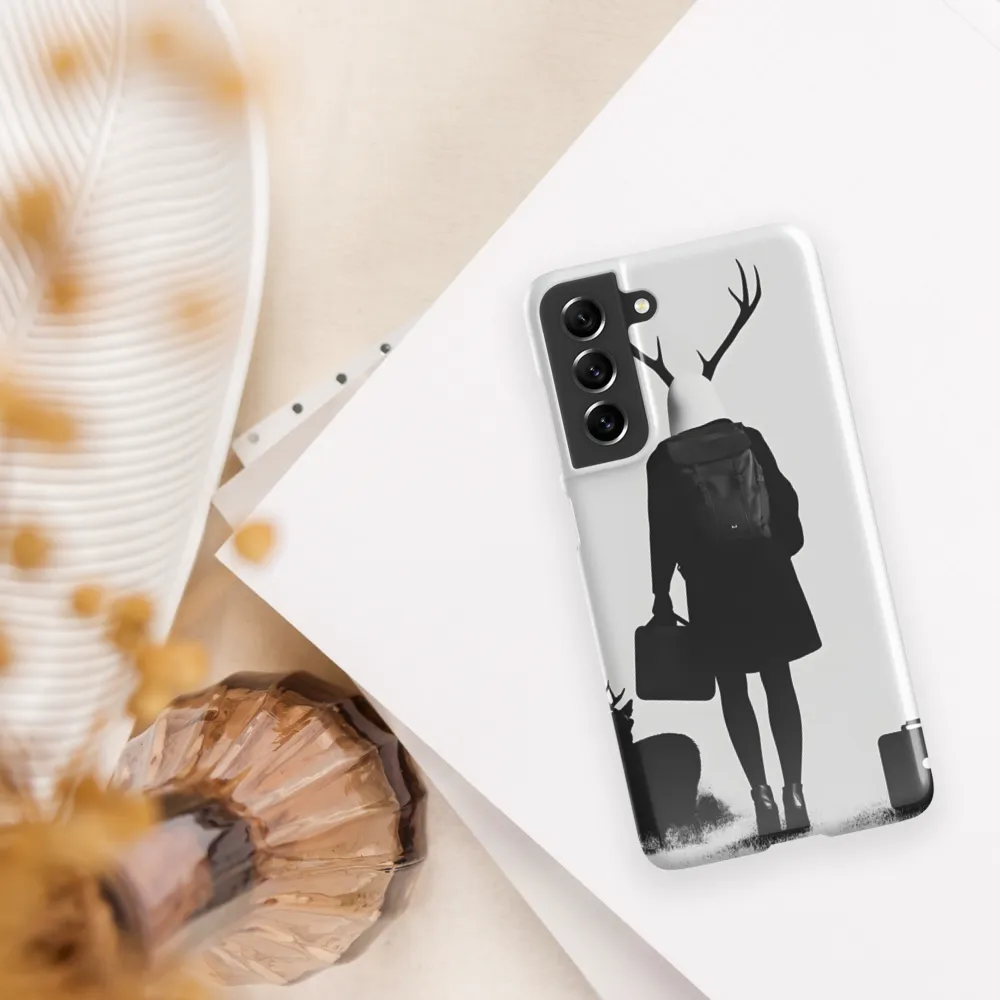 Antlered Reflections | Phone Case |  S21 FE | Snap Case | Glossy