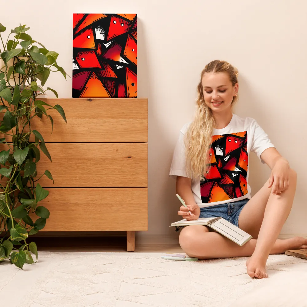 Dynamic Geometry of Red and Orange