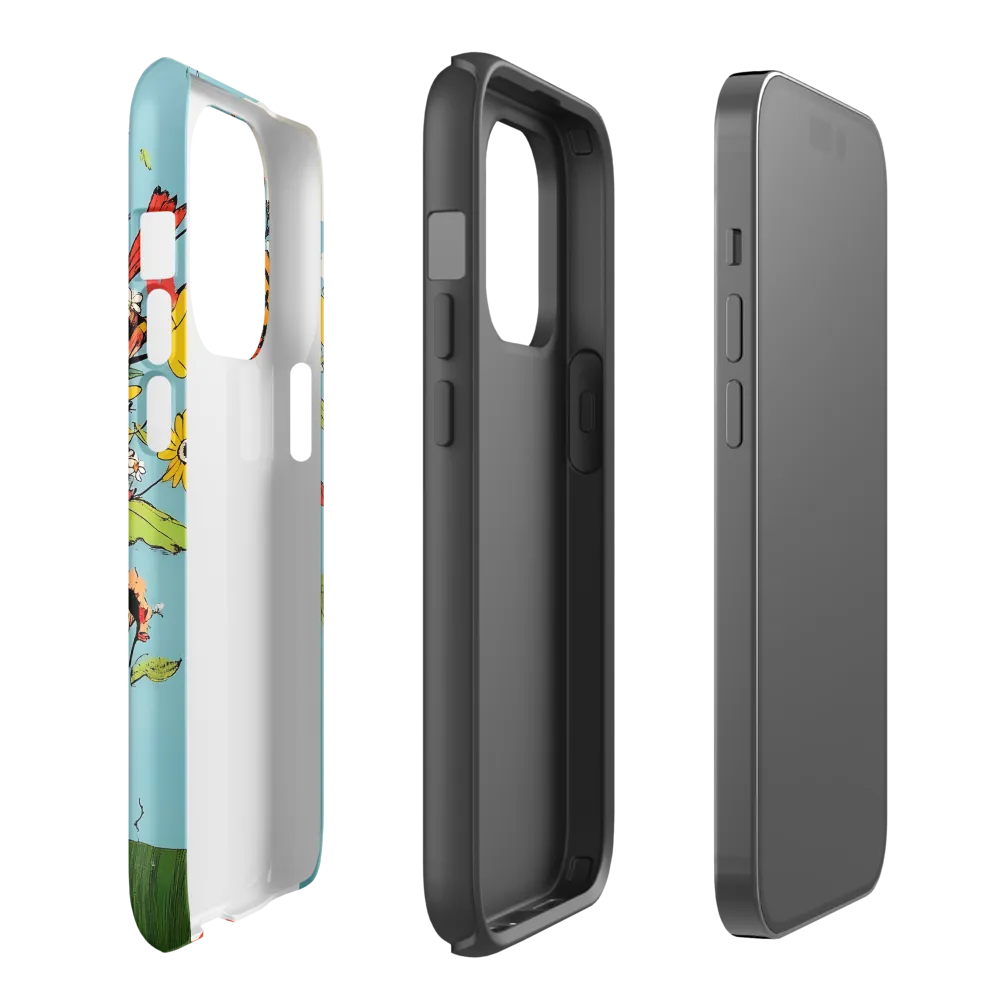 Whimsical Bloom | Phone Case |  14 Pro | Tough Case | Matte