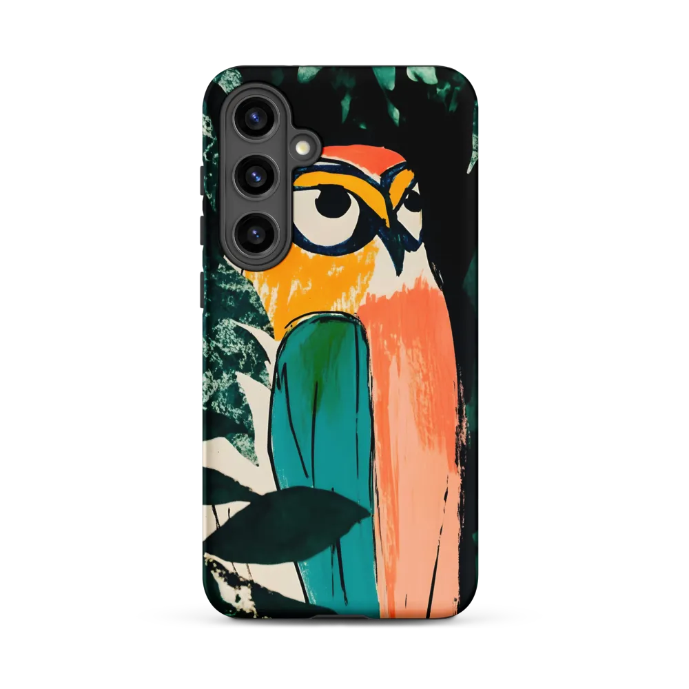 Camouflaged Majesty: The Abstract Owl