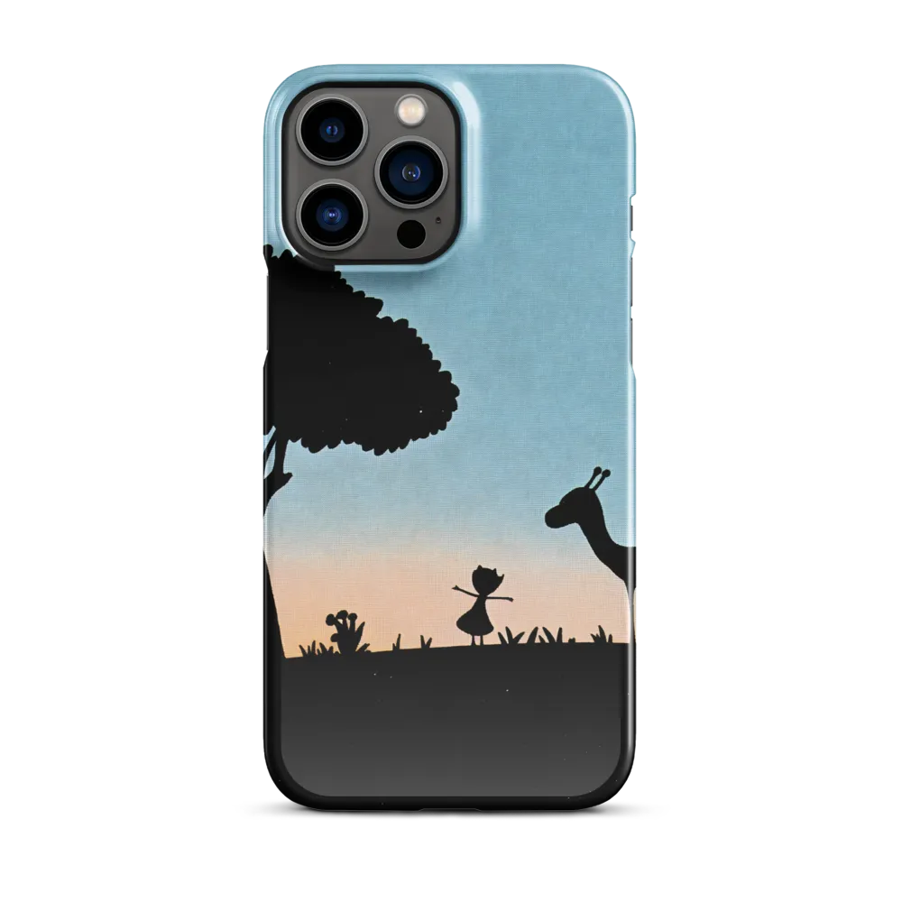 Curiosity in the Silhouette | Phone Case |  13 Pro Max | Snap Case | Glossy